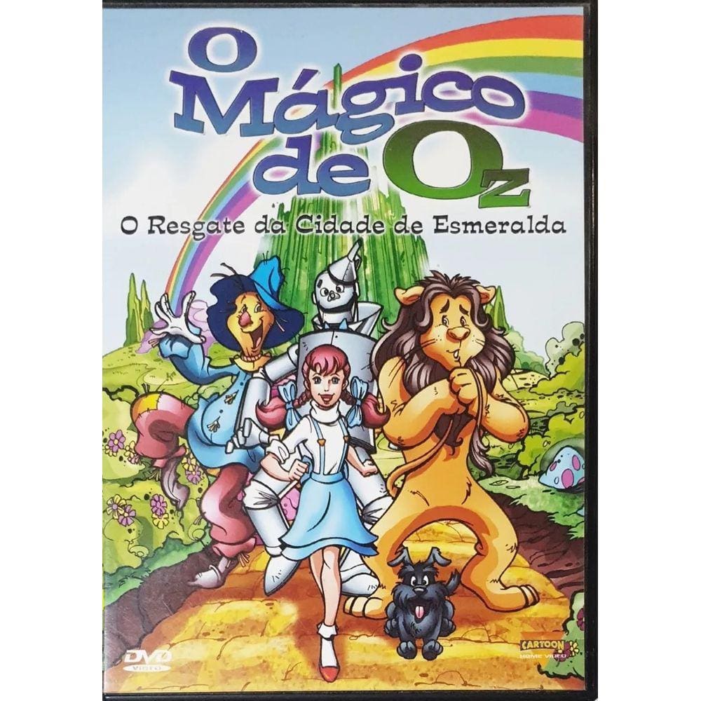 DVD O Mágico De Oz O Resgate Da Cadade De Esmeralda