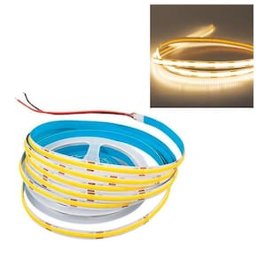 Fita Led 12v COB 2700K Rolo 50 metros 10w Sala Quarto Ambiente Comercial Residencial