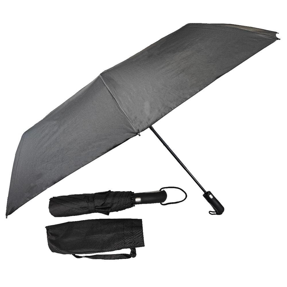 Guarda Chuva Abre E Fecha Automático Resistente 35cm Preto Grande