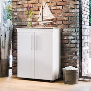 Cômoda 2 Portas Advantage Batrol Móveis Branco
