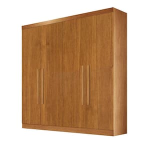 Modulado 4 portas puxar MDF 1,61m 2 gavetas - Luna-Nature - Bianchi Móveis
