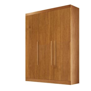 Modulado 3 portas puxar 3 gavetas 1,21m - Luna-Nature - Bianchi Móveis
