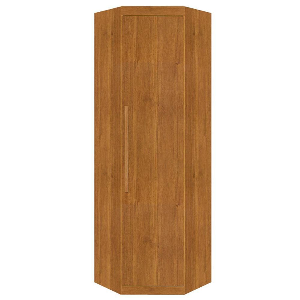 Modulado Canto MDF 2 prateleiras, cabideiro - Canto Creative-Nature - Bianchi Móveis