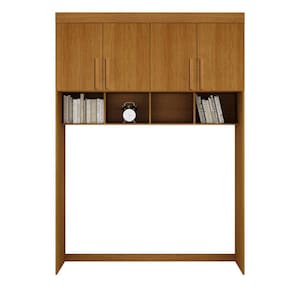 Modulado Aéreo Casal 4 portas prateleira 1,63m - Luna-Nature - Bianchi Móveis