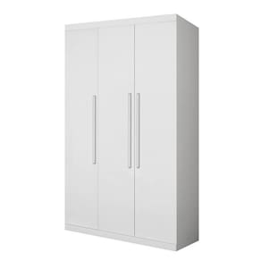 Modulado 3 portas puxar 3 gavetas 1,21m - Luna-Branco - Bianchi Móveis
