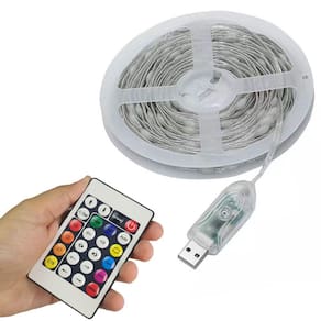 Fita Led Aplicativo App Controle 5 Metros Celular Smartphone Cores RGB Ajustavel Natal Gesso Sanca
