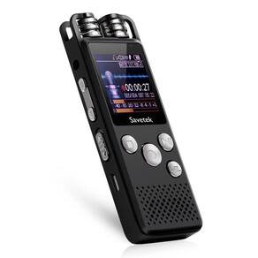 Gravador Digital Ativado Por Voz - Profissional 8 Gb
