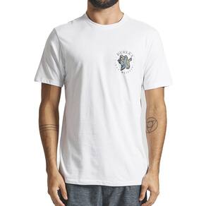 Camiseta Hurley Eagle SM24 Masculina Branco