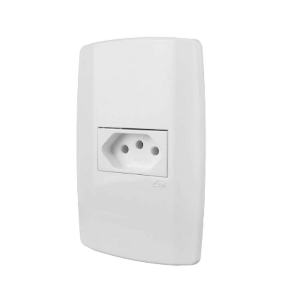 Tomada Horizontal Slim 10A 250V – Ilumi