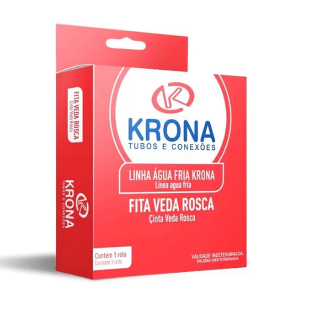 Fita Veda Rosca 18mm X 25m – Krona