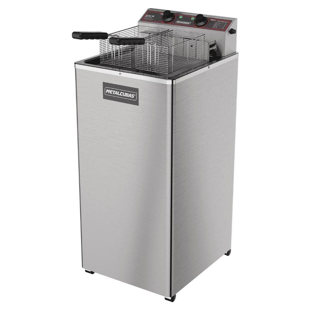 Fritadeira Elétrica Água e Óleo 8000w 24 Litros 220v Metalcubas