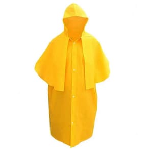 Capa De Chuva C/ Capuz Pvc Forrado Grande Resistente – Vinilseg