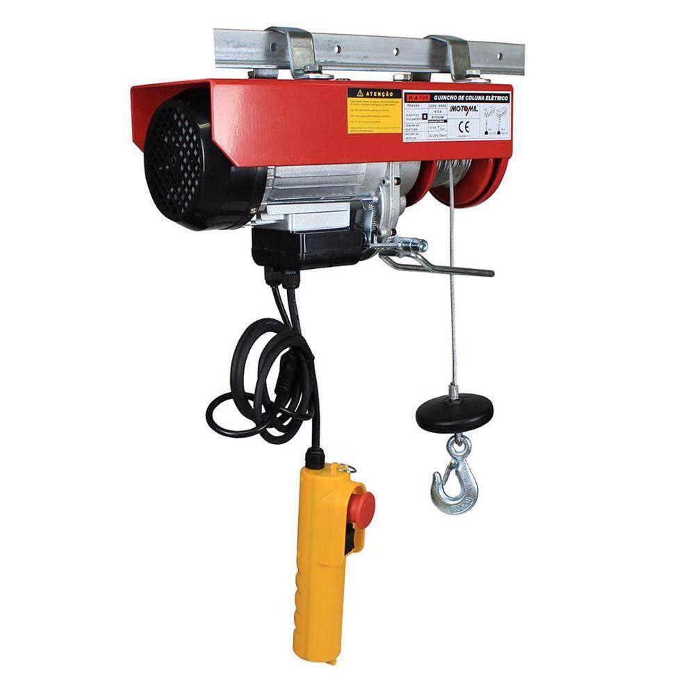 Guincho de Coluna Elétrico 300/600 Kg 110v - Motomil HA105