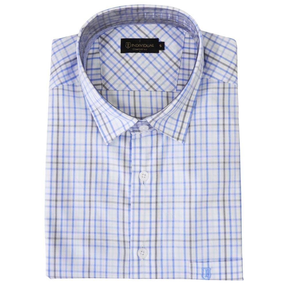 Camisa Masculina Individual Manga Curta Comfort Fit 68040499