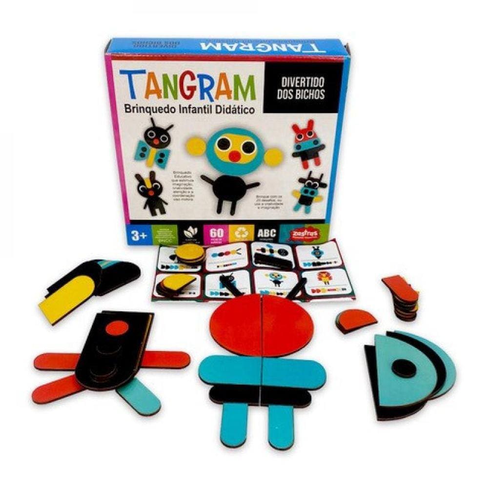 Tangram Divertido - Jogo Educativo - Toyster Brinquedos