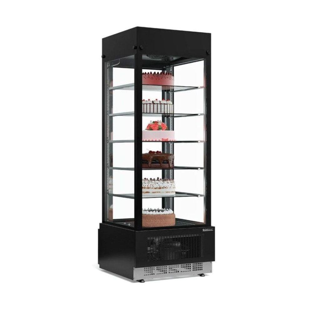 Vitrine Refrigerada Fixa Para Bolos Gelopar GEVF-075 PR-220v