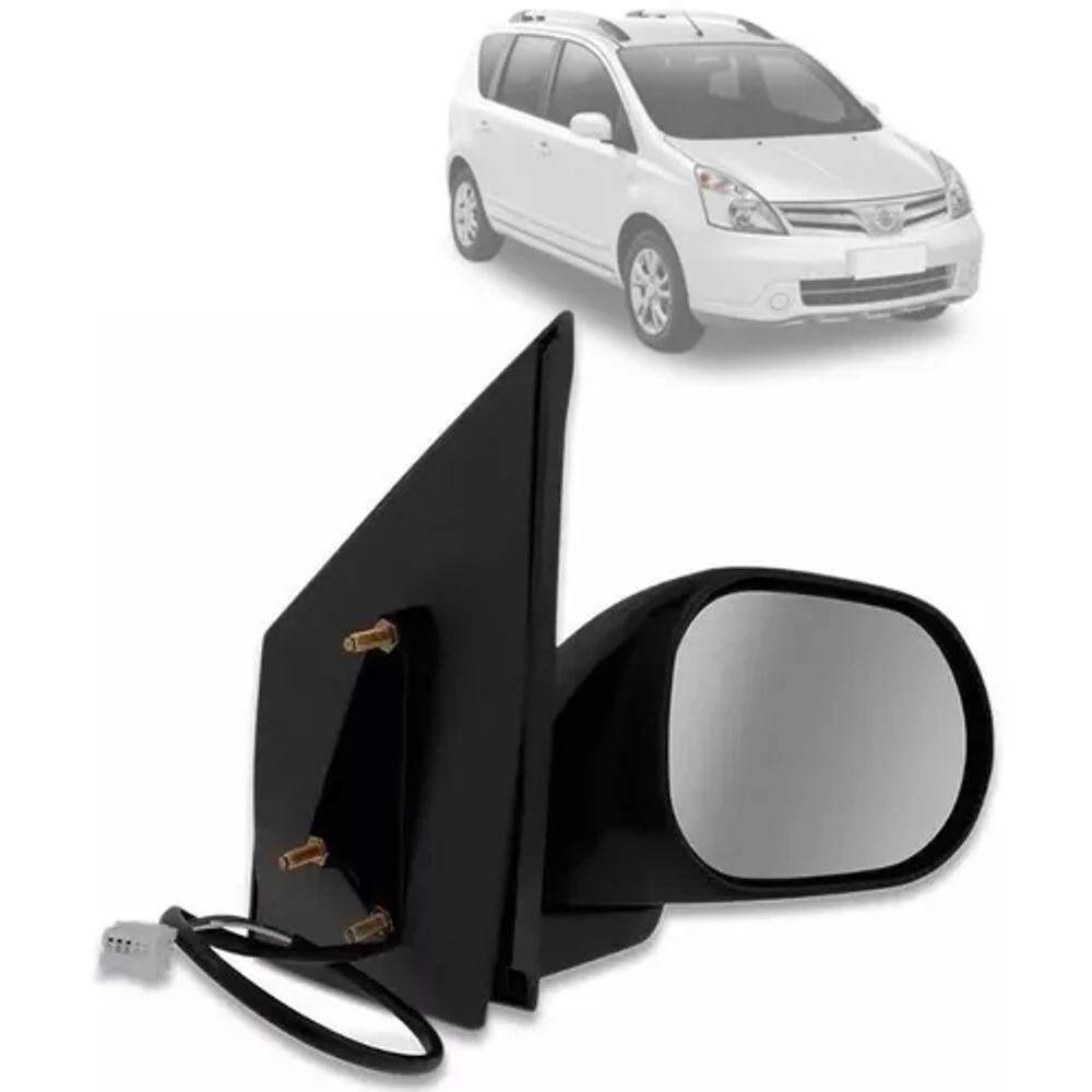 Retrovisor Controle Elétrico Text Direito Nissan Livina 09/... EB654