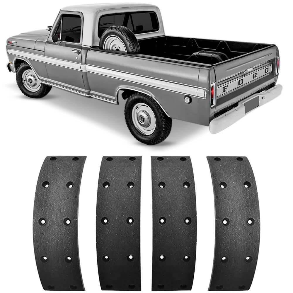Lona Freio Traseira Ford F-100 60 a 79 Fras-le 2053T/SP700
