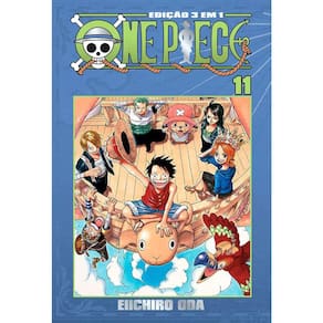 ONE PIECE 3 EM 1 - VOL 11 - MANGA ( volumes 31,32,33 )