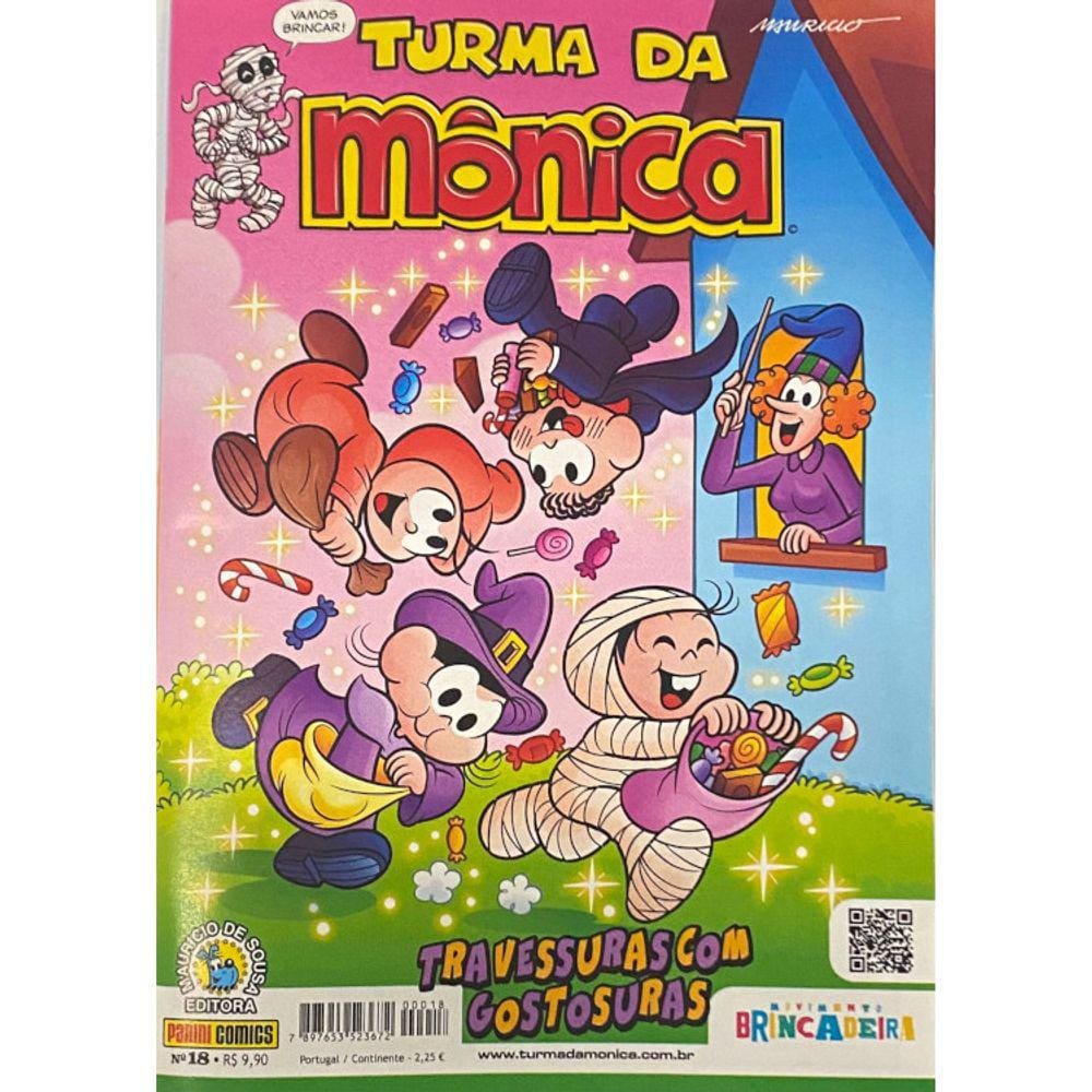 Gibi - Turma Da Mônica - Ed 18 - Travessuras Com Gostosuras