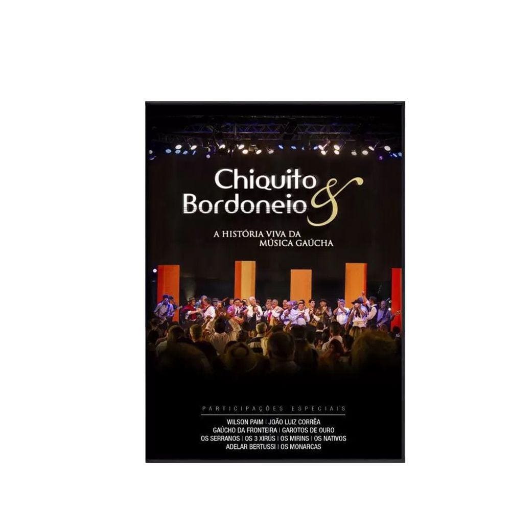 DVD Chiquito & Bordoneio - FONOMIDIA