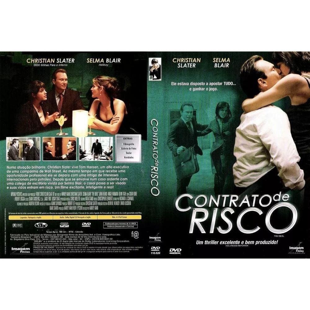 DVD Contrato De Risco - IMAGEM