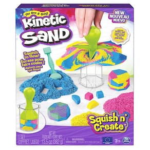 Areia De Modelar Kinetic Sand Criar Formas Sunny