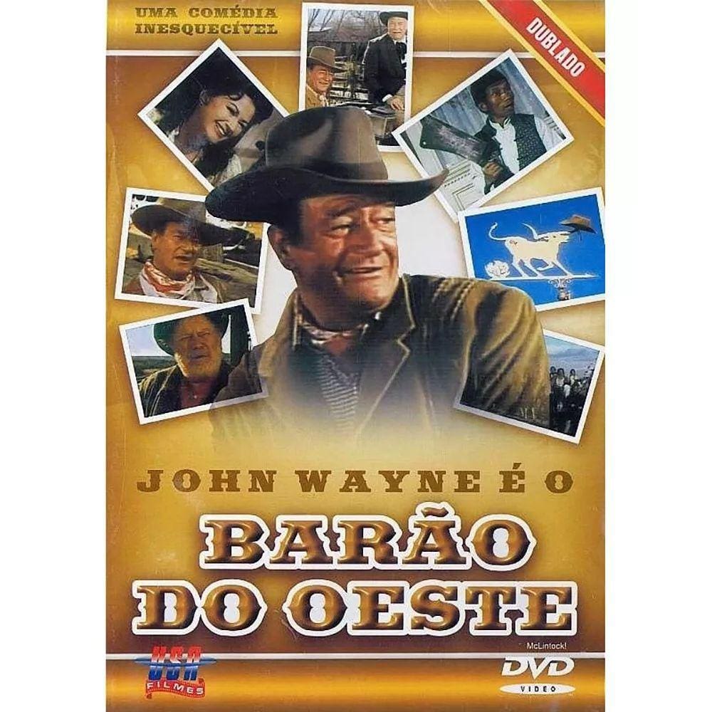 DVD John Wayne É O  Barão Do Oeste - USA FILMES