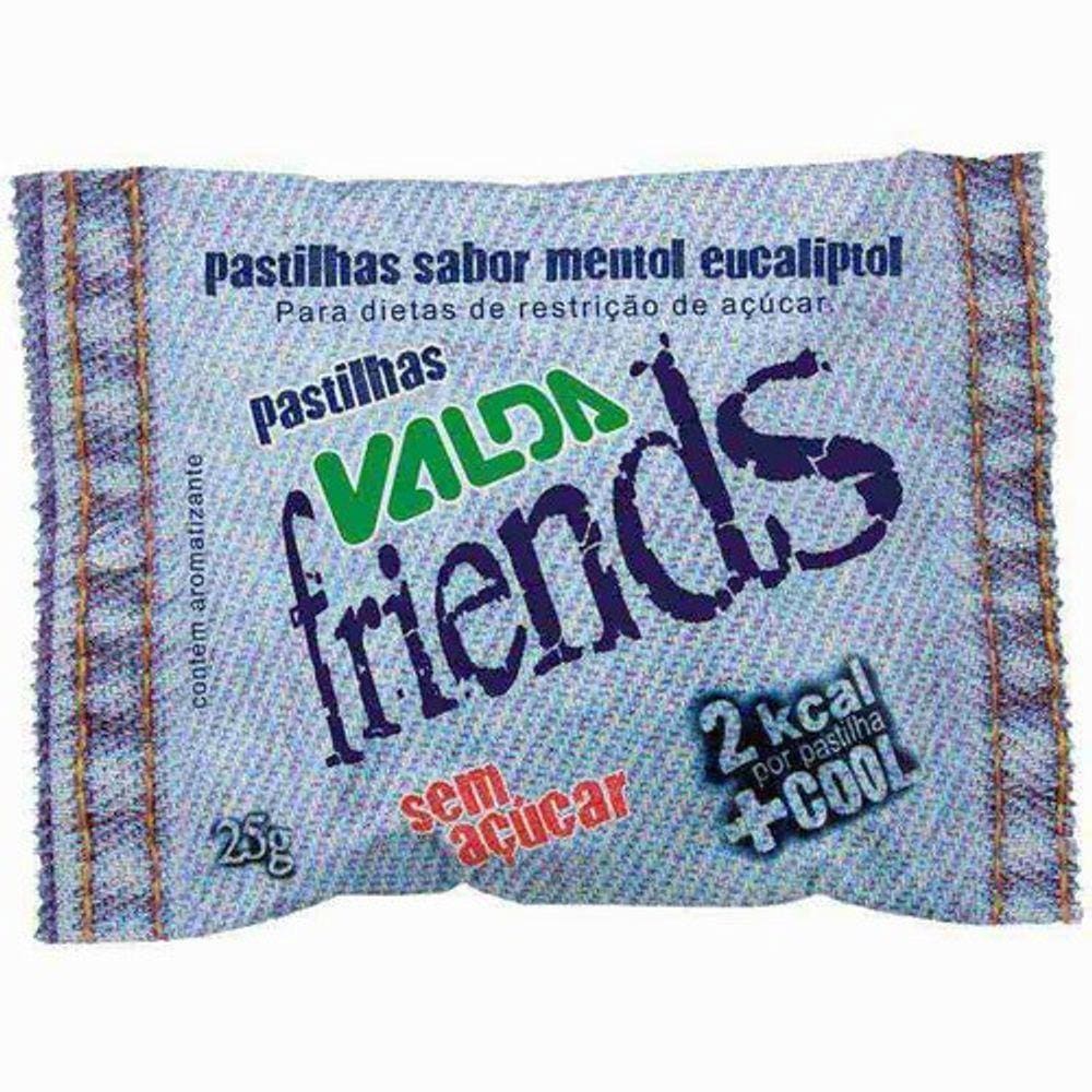 Pastilhas Valda Friends - Sem Acucar 25g