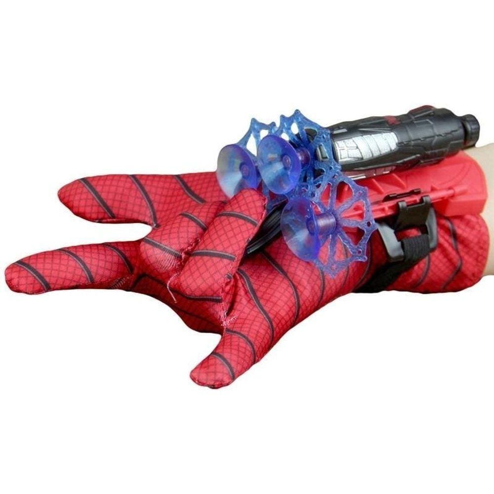 Brinquedo Lançador Luva Homem Aranha Dardo Teia Spider Man