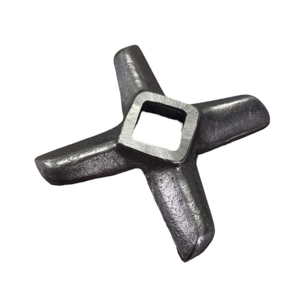 Faca Cruzeta Simples De Moedor De Carne Boca 9 Aço Carbono