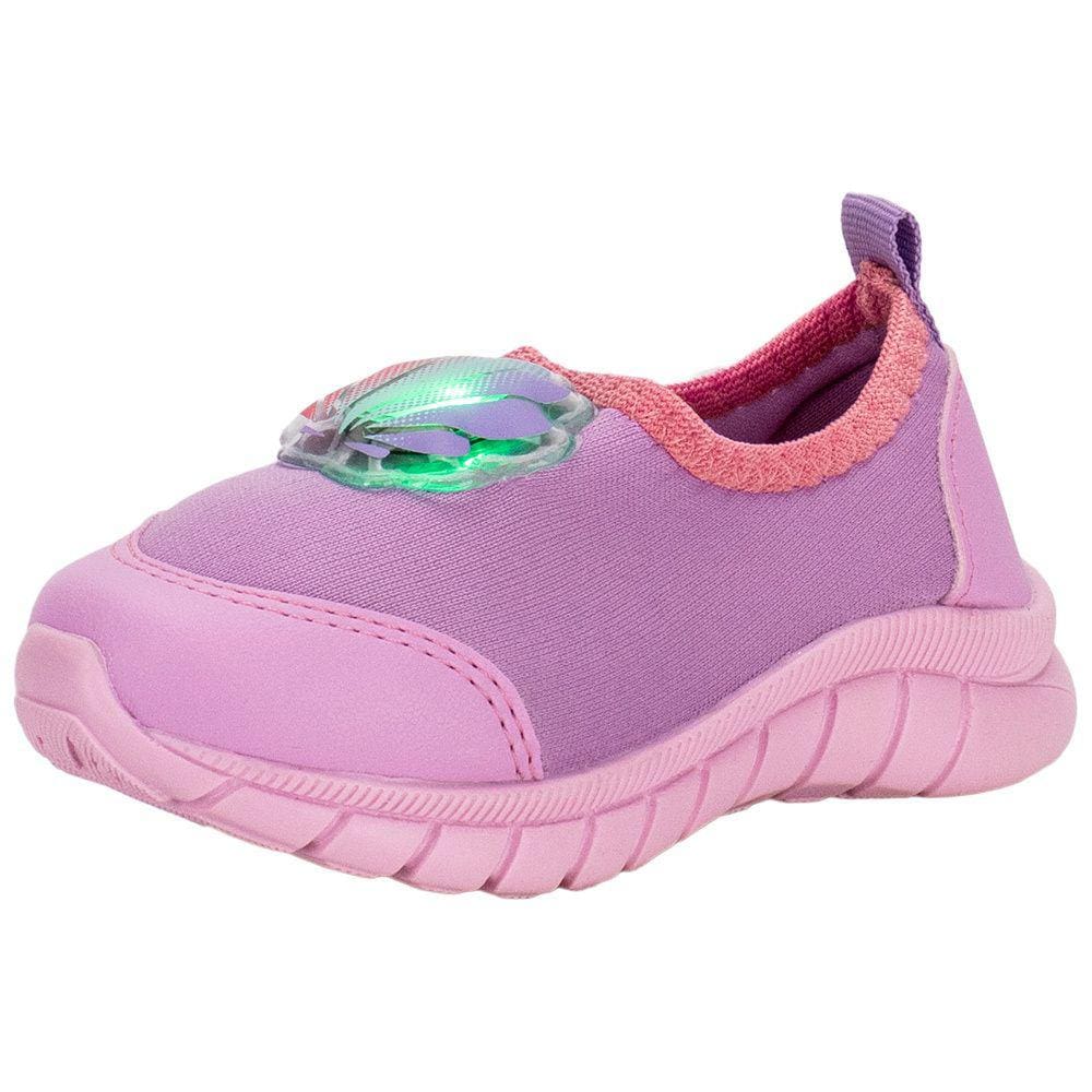 Tênis Infantil Feminino Led Nayarinha - 330