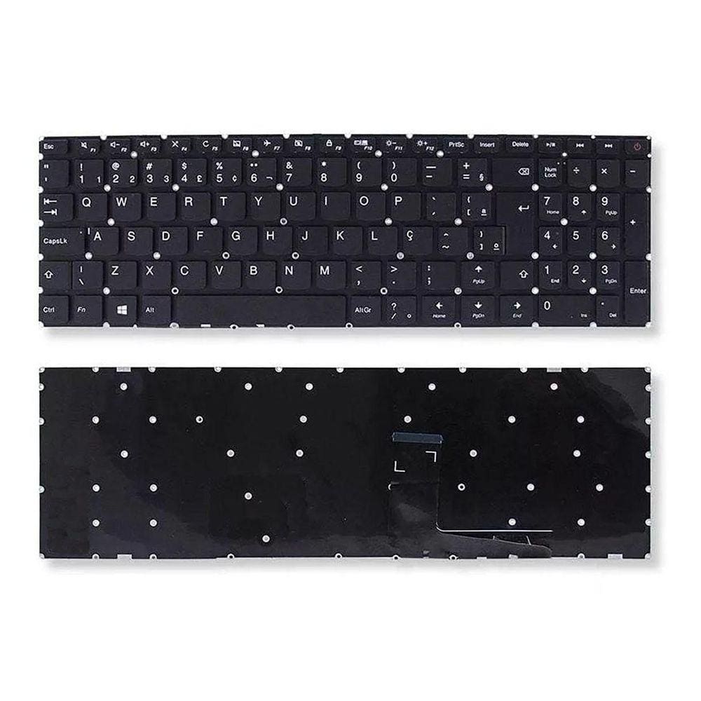 Teclado Compatível Para Lenovo Idepad 110-15Ast Com Ç