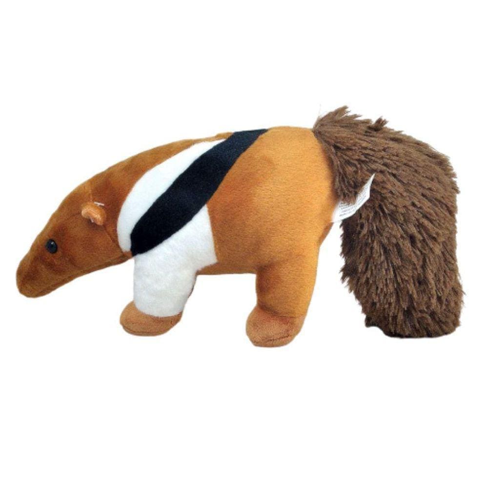 Tamanduá Bandeira Pelúcia 32 Cm Comprimento Rabo 20 Cm