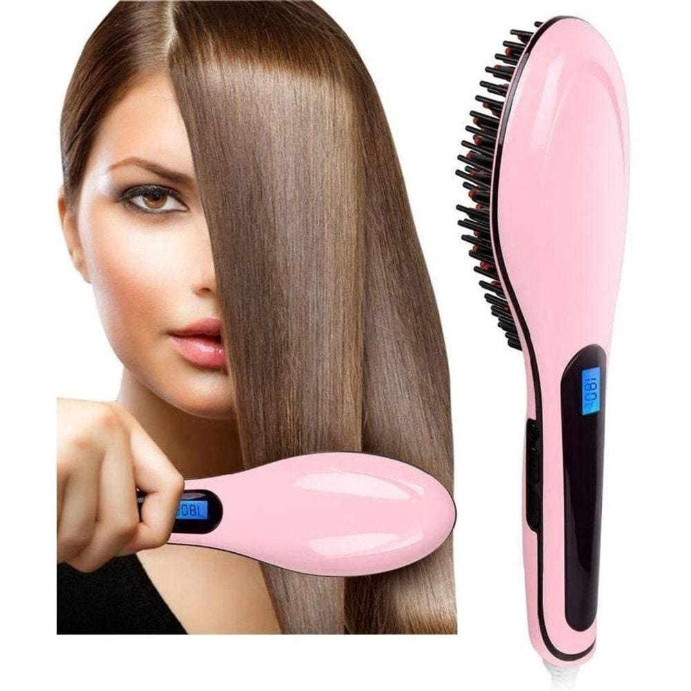 Escova Alisadora Mágica Super Madame M-A888 Bivolt Nova
