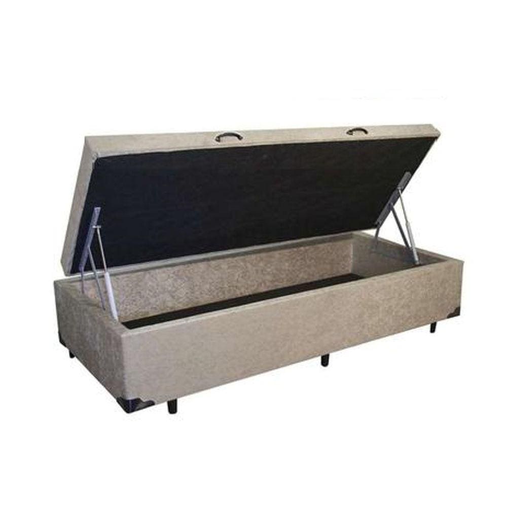 Base Cama Box Baú Solteiro RC Sono Leve 42x88x188