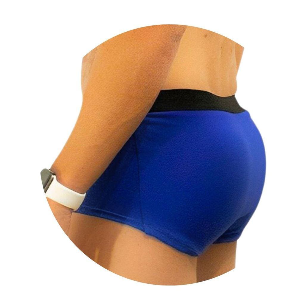 Cueca Com Enchimento Traseiro Empina O Bumbum - Mini Boxer