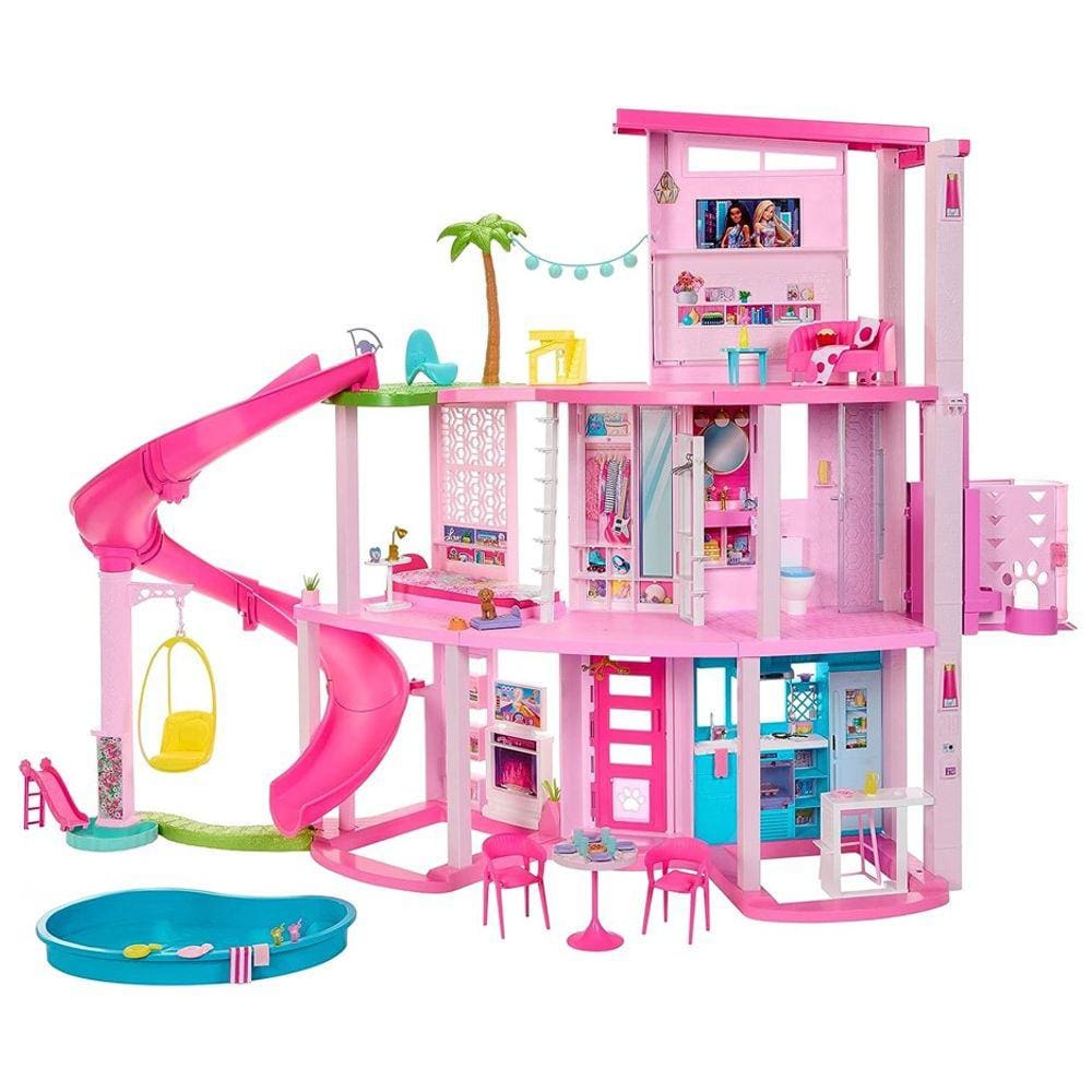 Casa da Barbie Glam + Boneca C 17 Acessorios Original Mattel