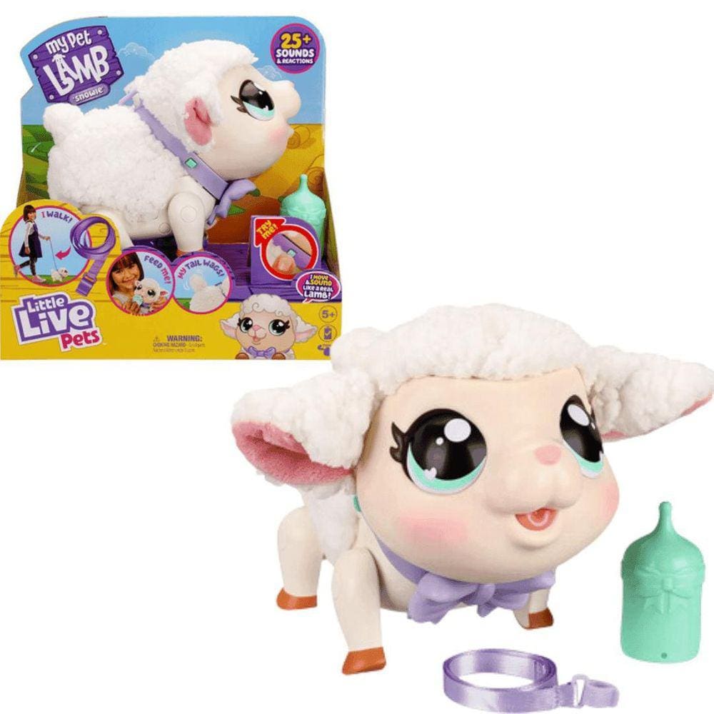 Ovelhinha Little Live Pets 25 Sons E Reações 4+ F01228 Fun