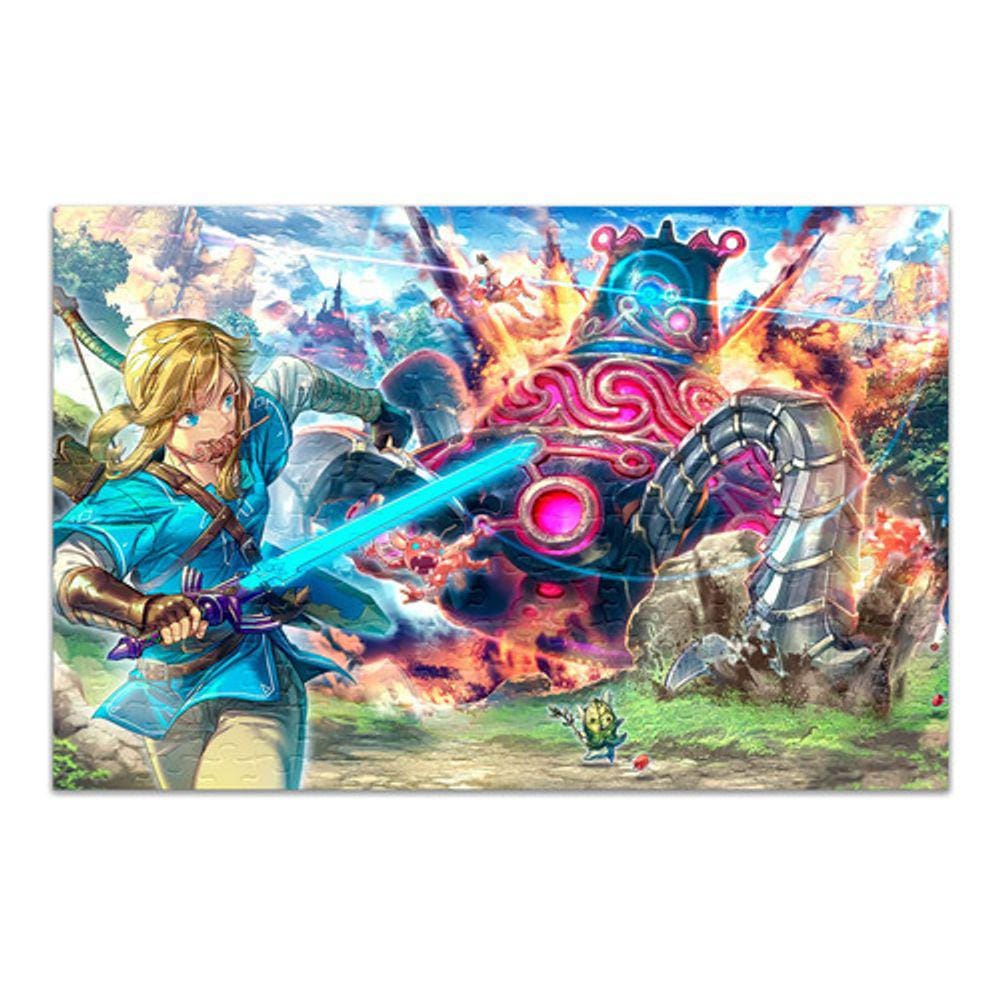 Quebra-cabeça Zelda Breath Of The Wild 120 Peças