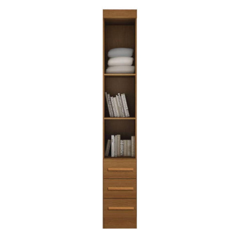Modulado Mesa Cabeceira 3 gavetas MDF 35cm - Creative-Nature - Bianchi Móveis