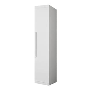 Modulado 1 porta puxar 2 prateleiras 42cm - Luna-Branco - Bianchi Móveis