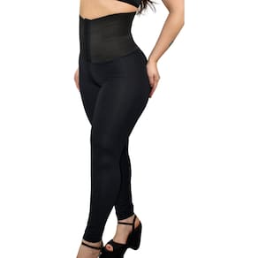 Calça Modeladora Esconde Celulte Culote E Dobrinhas C/ Colchete