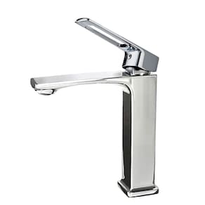 Torneira Para Banheiro E Lavabo Inox Luxo Abertura Alavanca