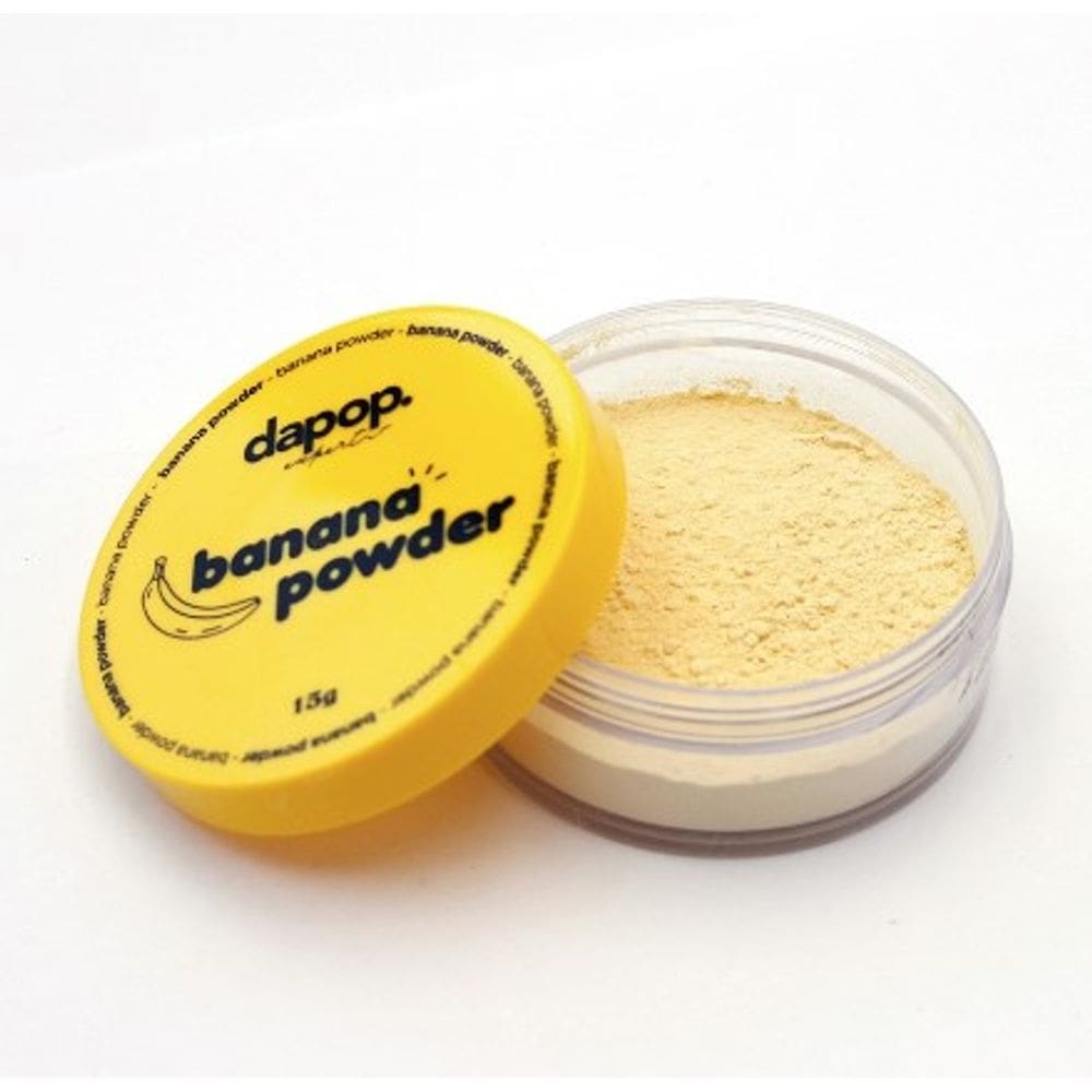 Pó Facial Para Acabamento Banana Powder Dapop