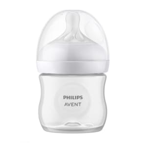 Mamadeira Pétala 125Ml Avent Transparente Bico Recem Nascido