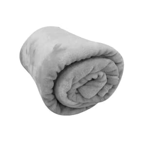 Manta Outlet Lisa1,8x2M Camesa Cinza