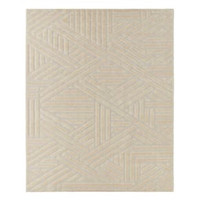 Tapete Realce Trama 3D Alto Relevo 300X400 Cm 3X4 M Creme