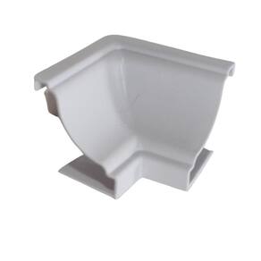 Kit 20 Canto Interno Branco Para Moldura Forro Rodaforro Pvc