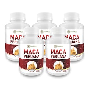 Kit 5 Maca Pura 450 Comprimidos 1000Mg Tree Of Life
